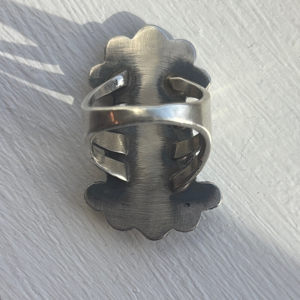 Turquoise Statement Ring - image 4